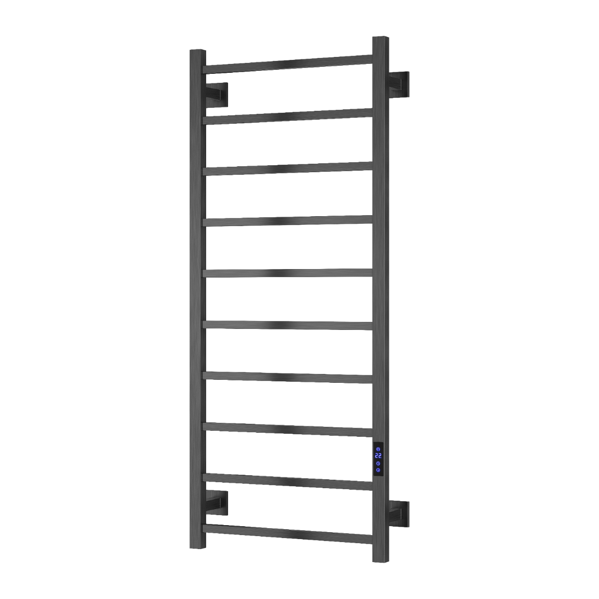 Nexio Electric Towel Rail · Gun Metal · 800x500 mm