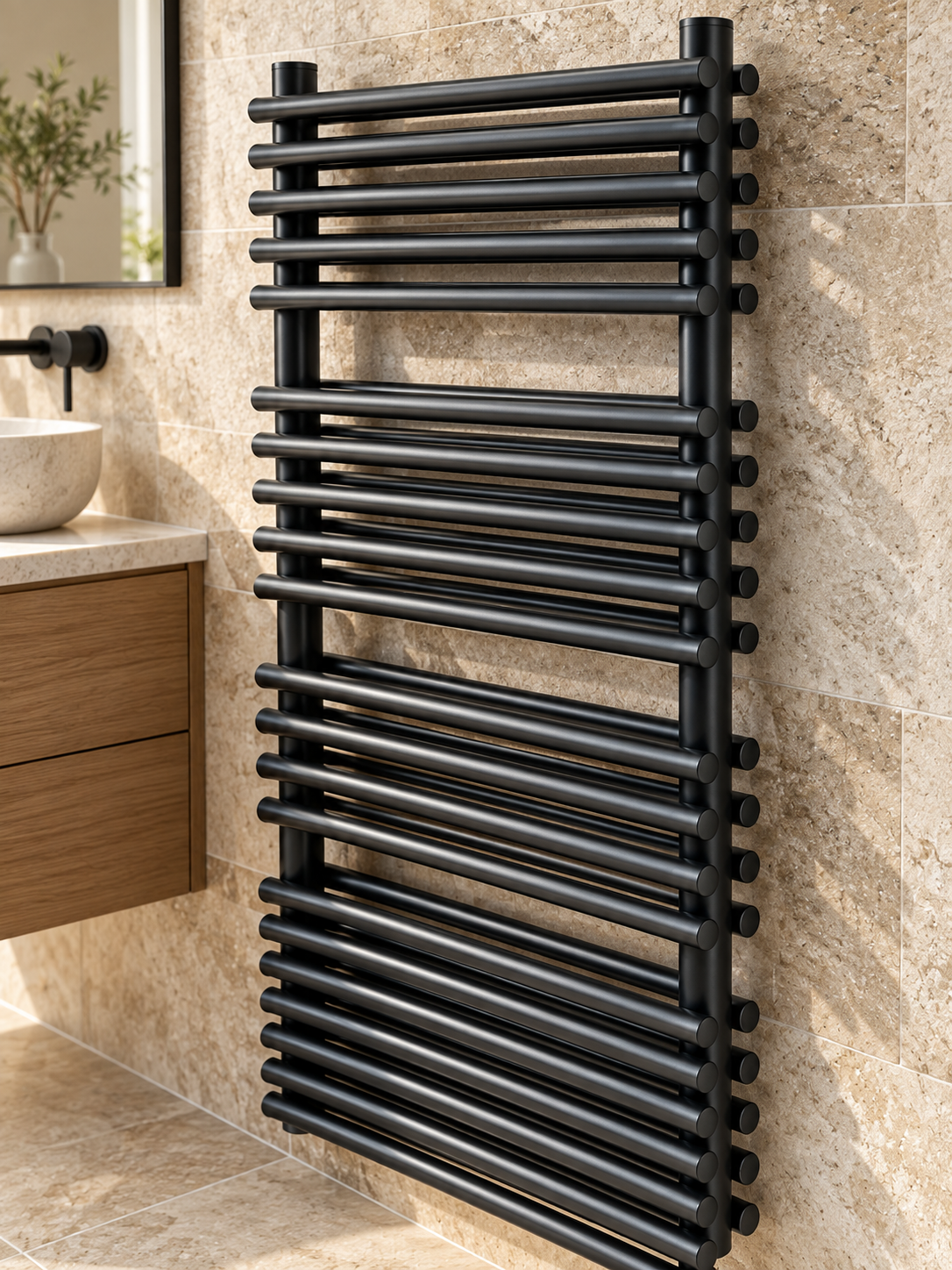Luno Double — room photograph from the supplied datasheet; shown finish is a reference